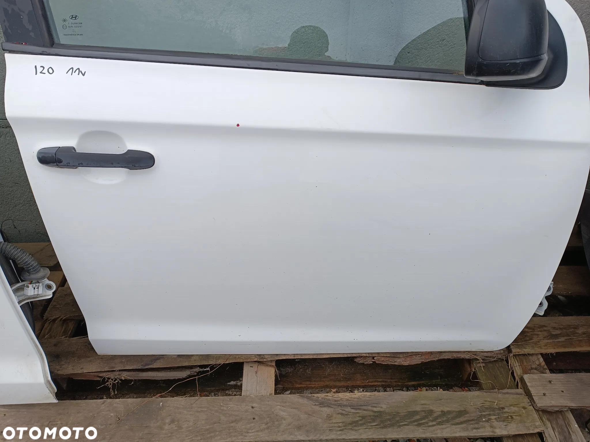 DRZWI PRAWY PRZÓD PRAWE PRZEDNIE HYUNDAI I20 I - 2