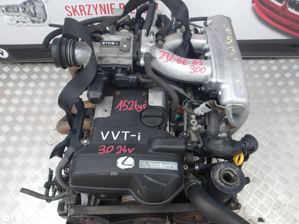 SILNIK KOMPLETNY LEXUS GS300 3.0 24V R6 2JZ-GE 152 TYS - 2