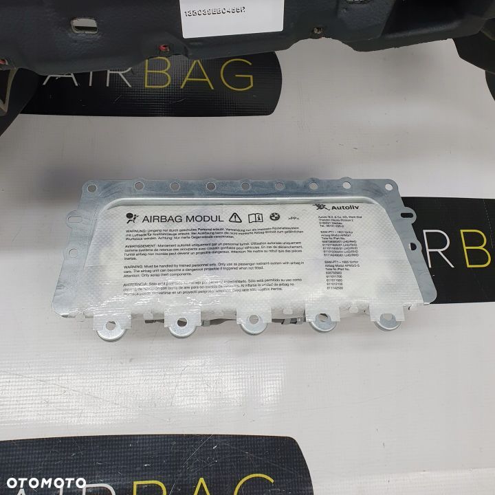 BMW F10 F11 DESKA ROZDZIELCZA KONSOLA KOKPIT PULPIT PODUSZKI AIRBAG AIR BAG NAPINACZE KIT SET - 12