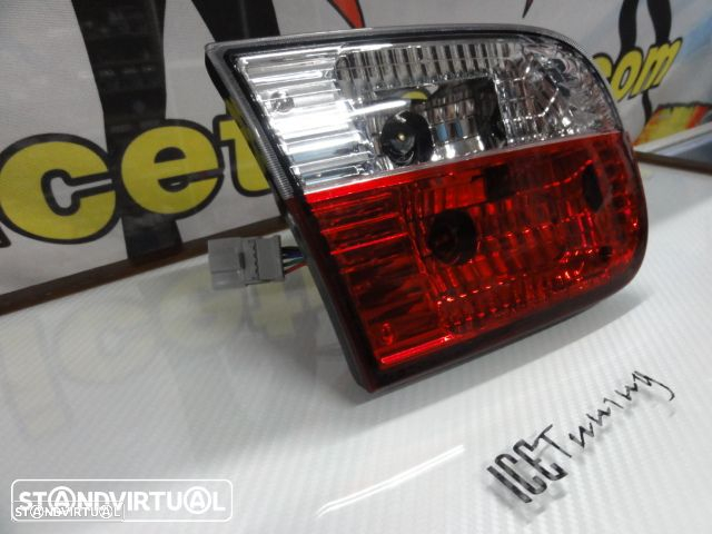 Faróis / farolins Honda Civic 92-95 2 / 4 portas vermelho / cristal. - 16