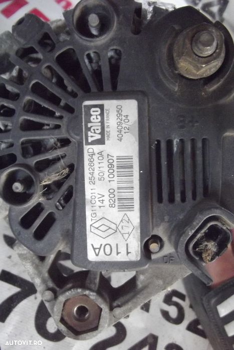 Alternator Logan 1.5 diesel Renault Megane 2 Scenic 2 alternator 1.5dc - 2