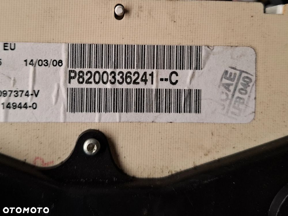 LICZNIK ZEGARY RENAULT KANGOO I 98- 1.5DCI SLASK WYSYLKA - 2