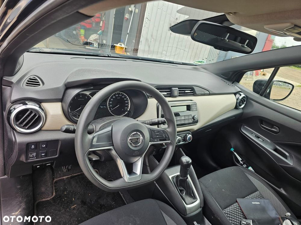DESKA KONSOLA PULPIT PODUSZKI PASY NISSAN MICRA K14 - 2