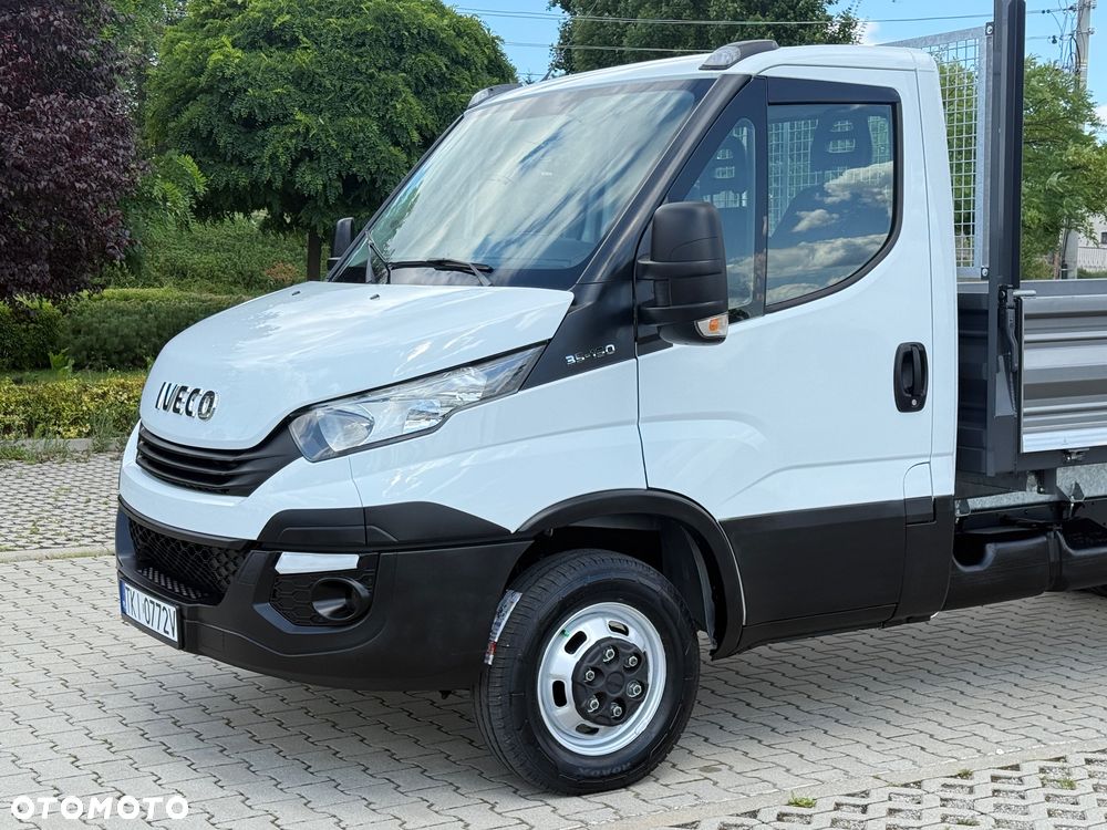 Iveco DAILY 35/50-150 3.0 HPI 150KM WYWROTKA 3-stronna !119 Tyś KM! Resor+Poduszka! HAK! Idealny Stan!! - 13