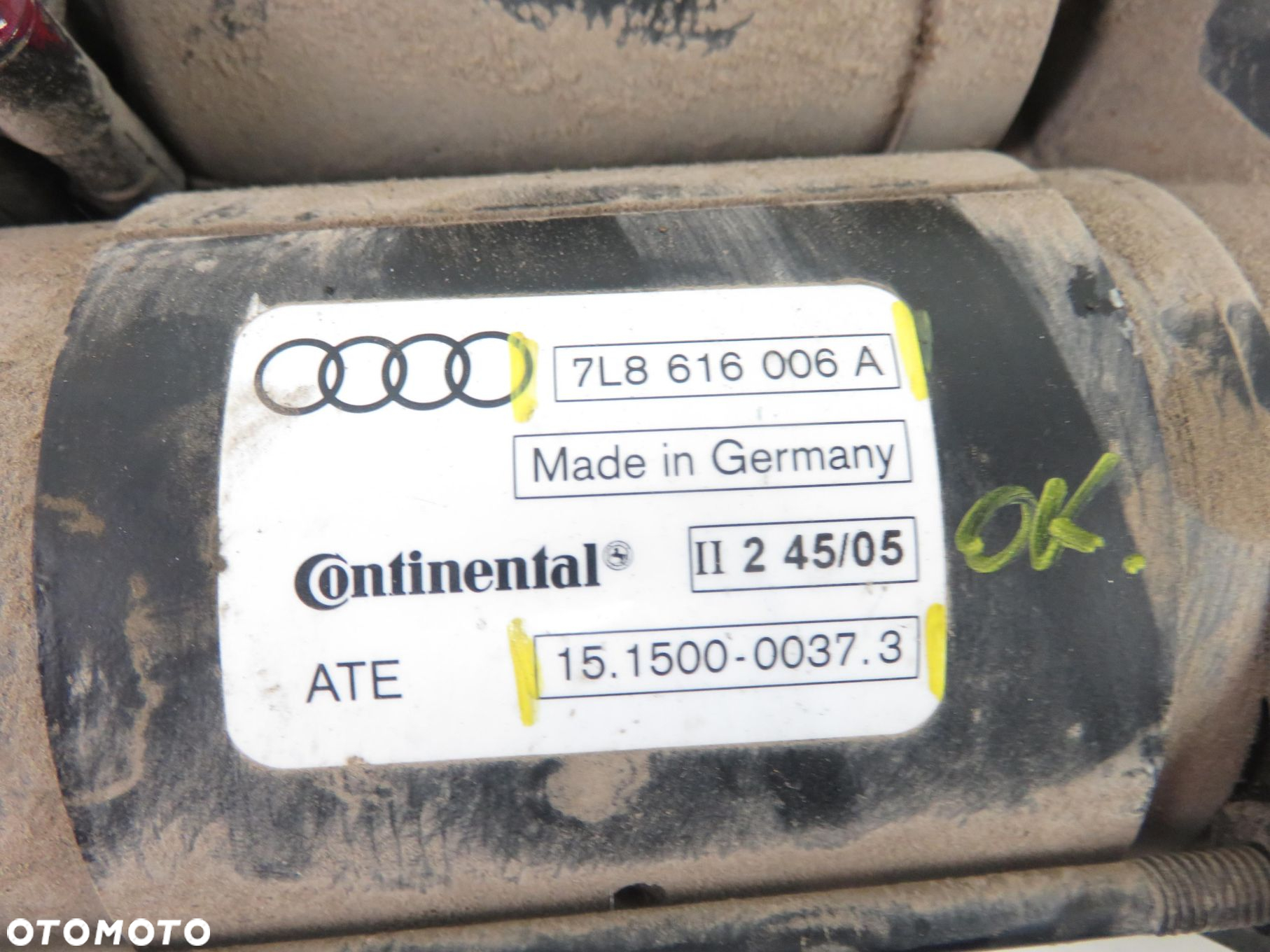 KOMPRESOR ZAWIESZENIA AUDI Q7 (4L) 7L8616006A 15150000373 - 8