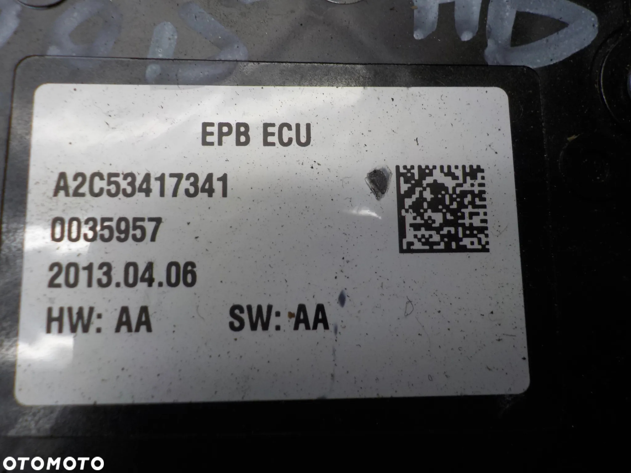 CITROEN DS5 MECHANIZM HAMULCA RĘCZNEGO ELEKTRYCZNY A2C53417341 - 2