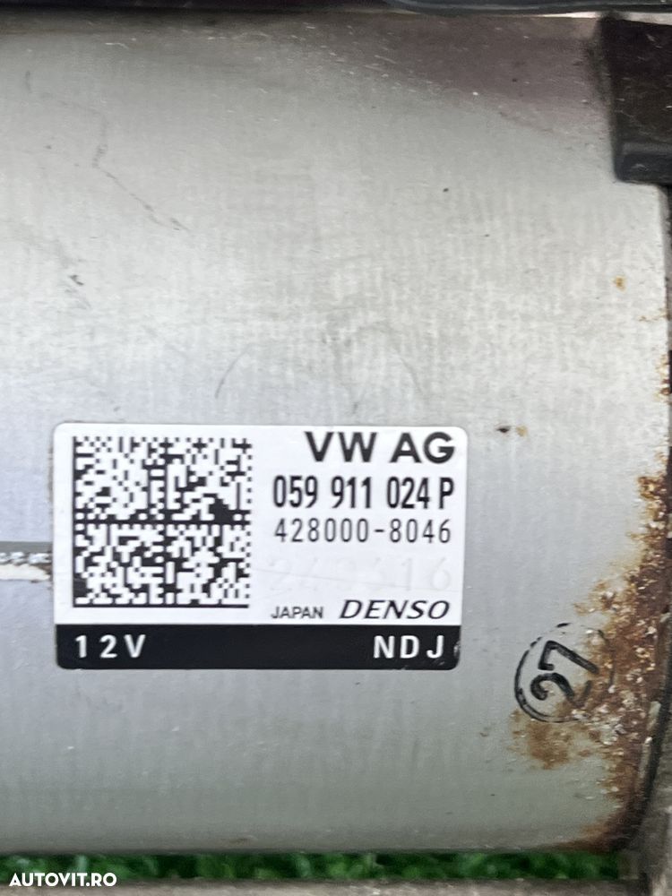 Electromotor Starter Grupul VAG Audi Porsche 3.0d A6 A7 4G C7 Cayenne - 2