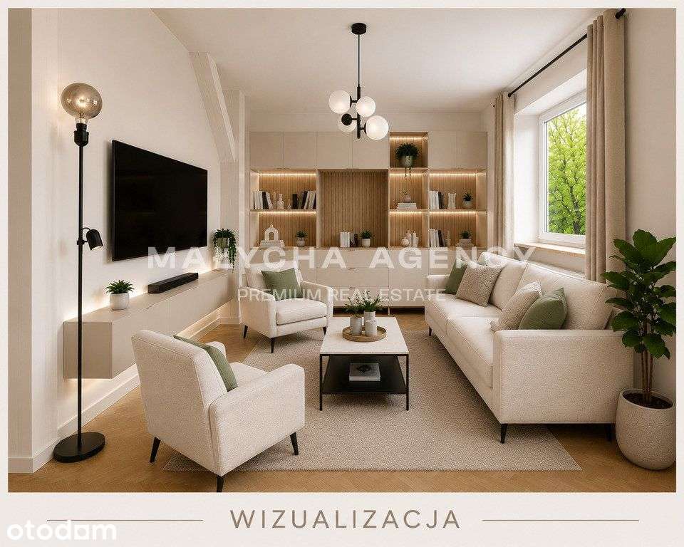 Mokotów -na sprzedaż 3 pokoje z dużą antresolą