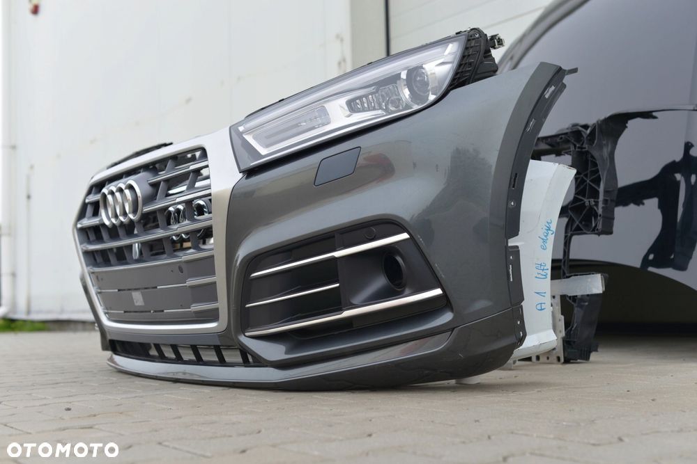 MASKA ZDERZAK BŁOTNIK LAMPA XENON LED PAS PRZEDNI BELKA AUDI Q5 80A 2016- - 12