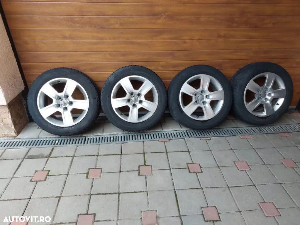 Jante aliaj R16, cod 8E0601025B, Audi A4 (8EC, B7) 215/55/R16 - 1
