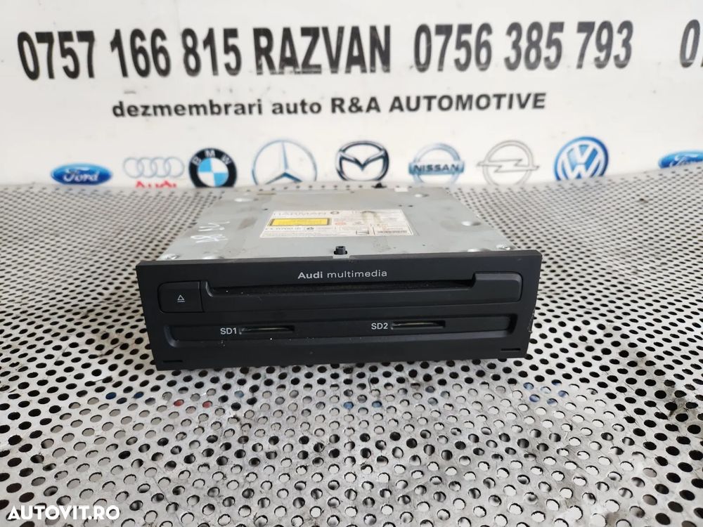 Unitate MMI Multimedia Navigatie 3GP 3G+ Audi A8 4H D4 An 2010-2011-2012-2013-2014-2015-2016-2017 Cod 4H0035666N Dezmembrez Audi A8 3.0 Tdi Motor CLA Cutie NNY An 2010-2011-2012-2013-2014-2015-2016-2017 - Dezmembrari Arad - 2