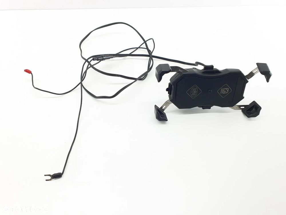 ŁADOWARKA BEZPRZEWODOWA MOTOCYKLOWA UCHWYT TELEFON DUCATI BMW YAMAHA HONDA SUZUKI KAWASAKI - 1