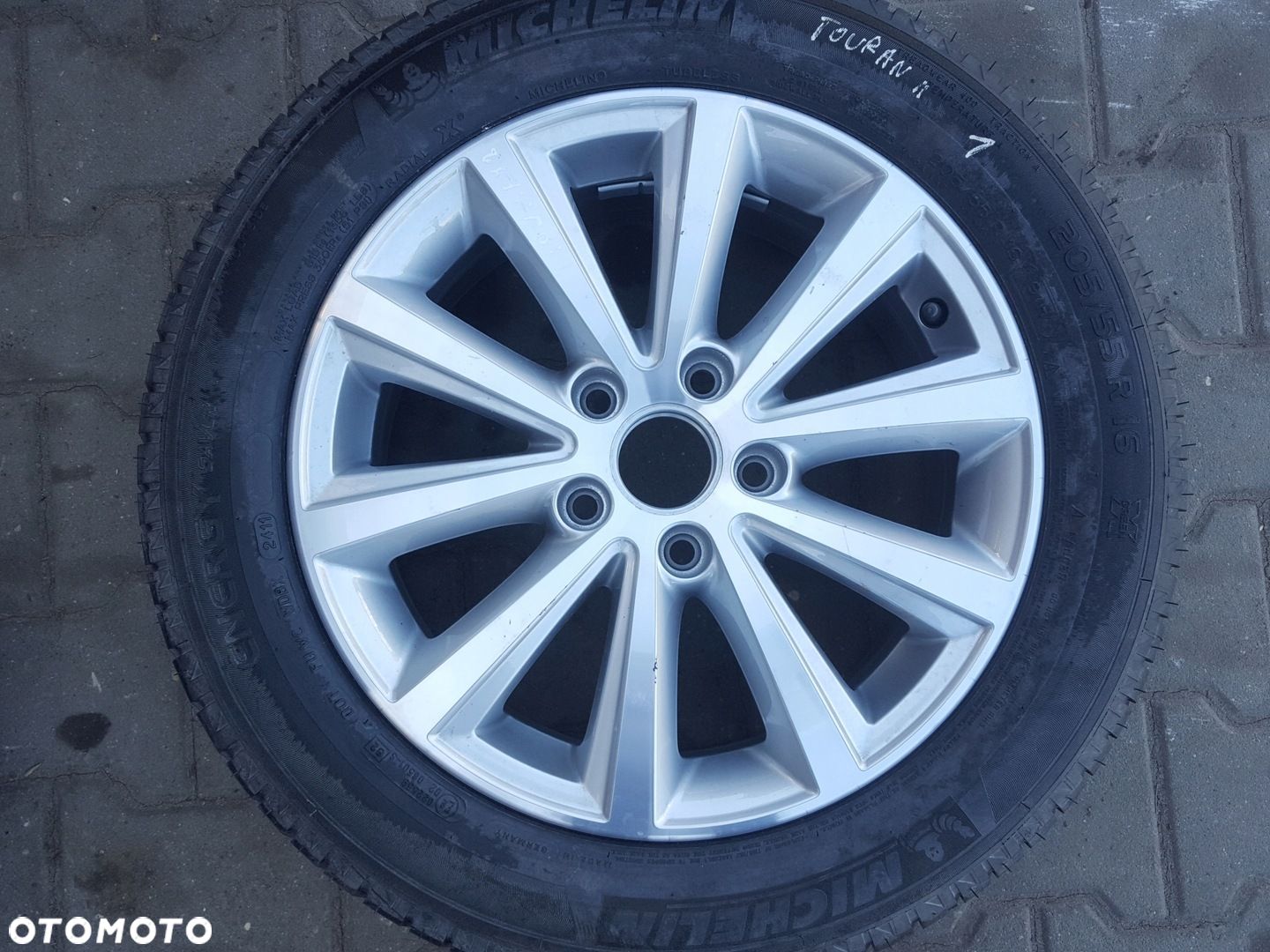 VW TOURAN GOLF 6 VI 08r- FELGA ALUMINIOWA 16 5X112 1T0601025S - 1