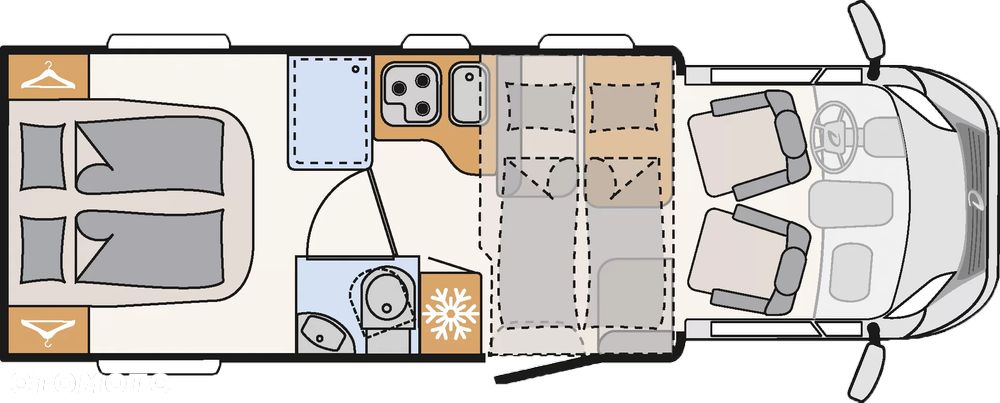 Dethleffs TREND T 7057 - 3