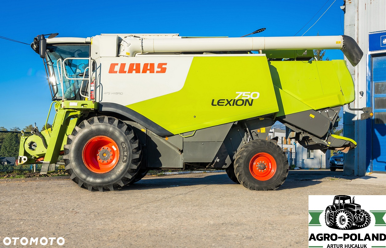 Claas CLAAS LEXION 750 - 2012 ROK - 7.5 M - 8
