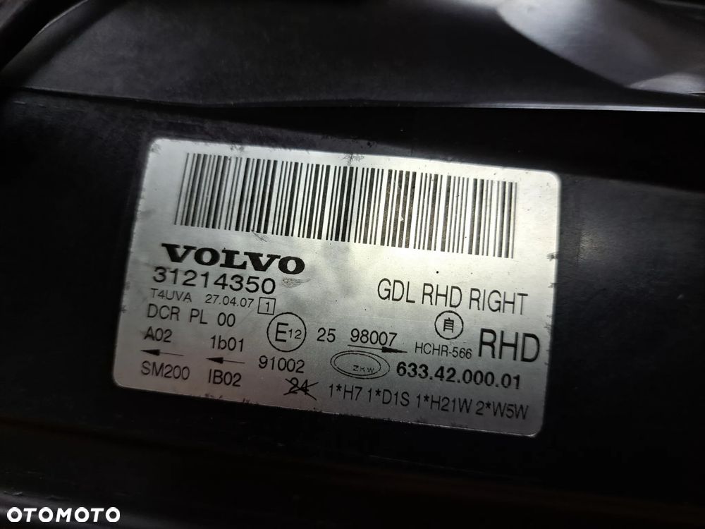 Volvo S80 II V70 III XC70 PRZEDNIA LAMPA LEWA PRAWA LEWY PRAWY PRZÓD XENON KOMPLETNE  31214349 - 11