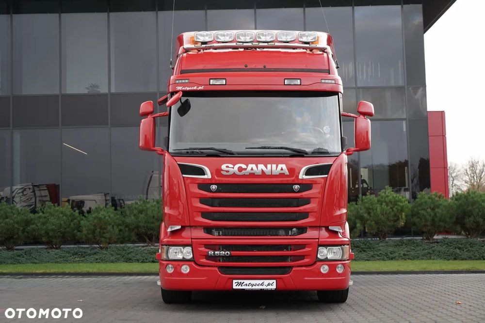 Scania R 520 / V8 / HYDRAULIKA / RETARDER / / CAŁA NA PODUSZKACH / NAVI - 3