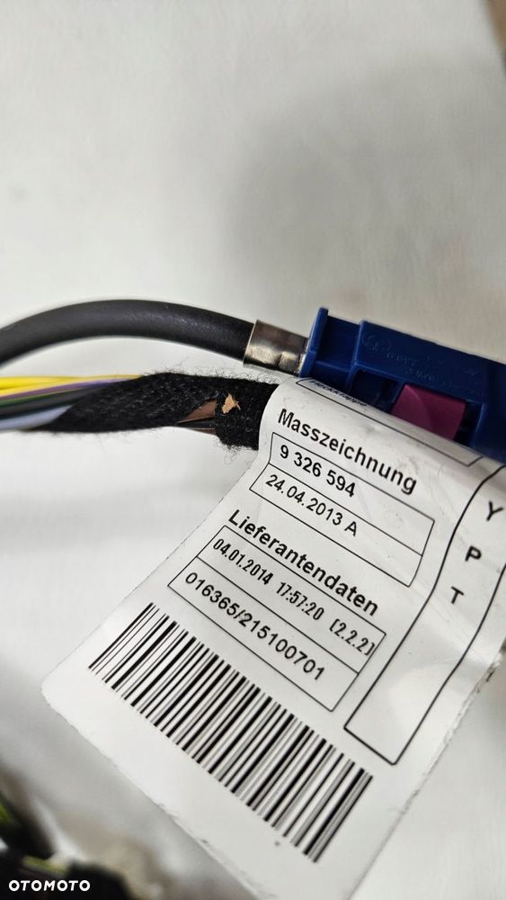 wiązka instalacja klapy bmw m3 f80 m4 f82 9326594 - 5