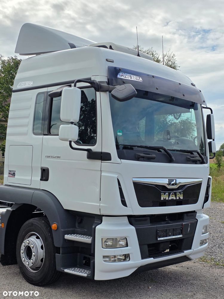 MAN TGM 15.290 / LIFT / KLIMA POSTOJOWA /  RAMA / LAWETA  / DO ŻYWCA / POMOC DROGOWA / CAŁY NA PODUSZKACH / E6 / ROZSTAW OSI 5.40M / STAN BARDZO DOBRY - 11