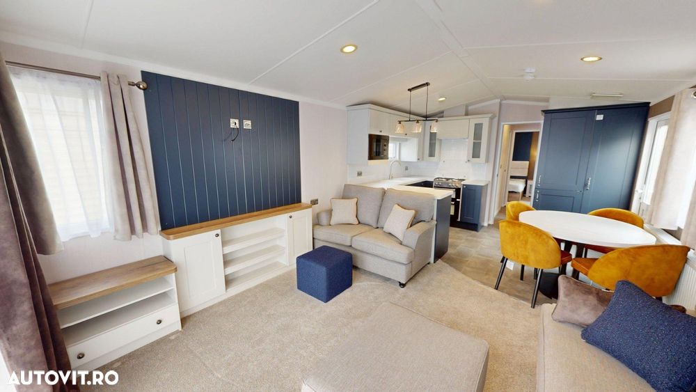 Alta Casă mobilă Swift Margaux nr. 145 | Tâmplărie PVC si încălzire centrala pe gaz cu calorifere | 11 x 3.7 m | 2 dormitoare si 2 băi - 2