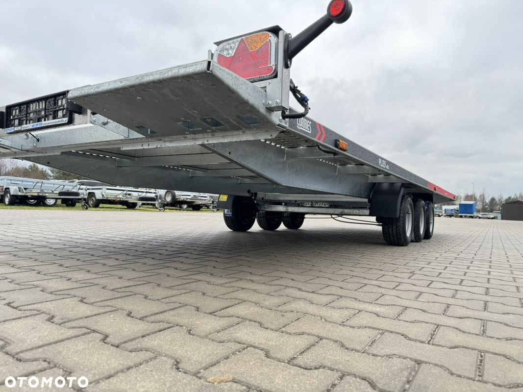 Lorries PLI35-6021 - laweta trzyosiowa uchylna lampy LED pompa hydrauliczna wypełnienie podłogi ALU - 10