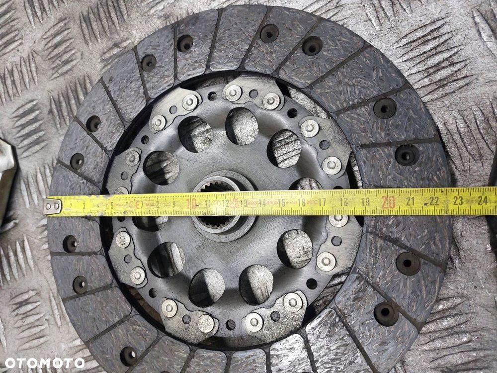 KOŁO DWUMASOWE + TARCZA + DOCISK + ŁOŻYSKO OPOROWE AUDI A4 B6 1.9 TDI - 9