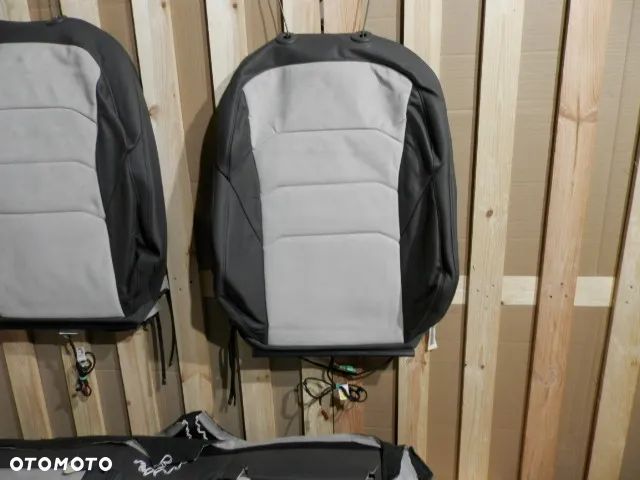 FOTEL FOTELE KANAPA SIEDZISKO Z PODNÓŻKIEM LEWE POSZYCIE TAPICERKA SKORA ALCANTARA MISTRAL / RAVEN VOLKSWAGEN ARTEON 3G8 ORYGINAŁ - 6