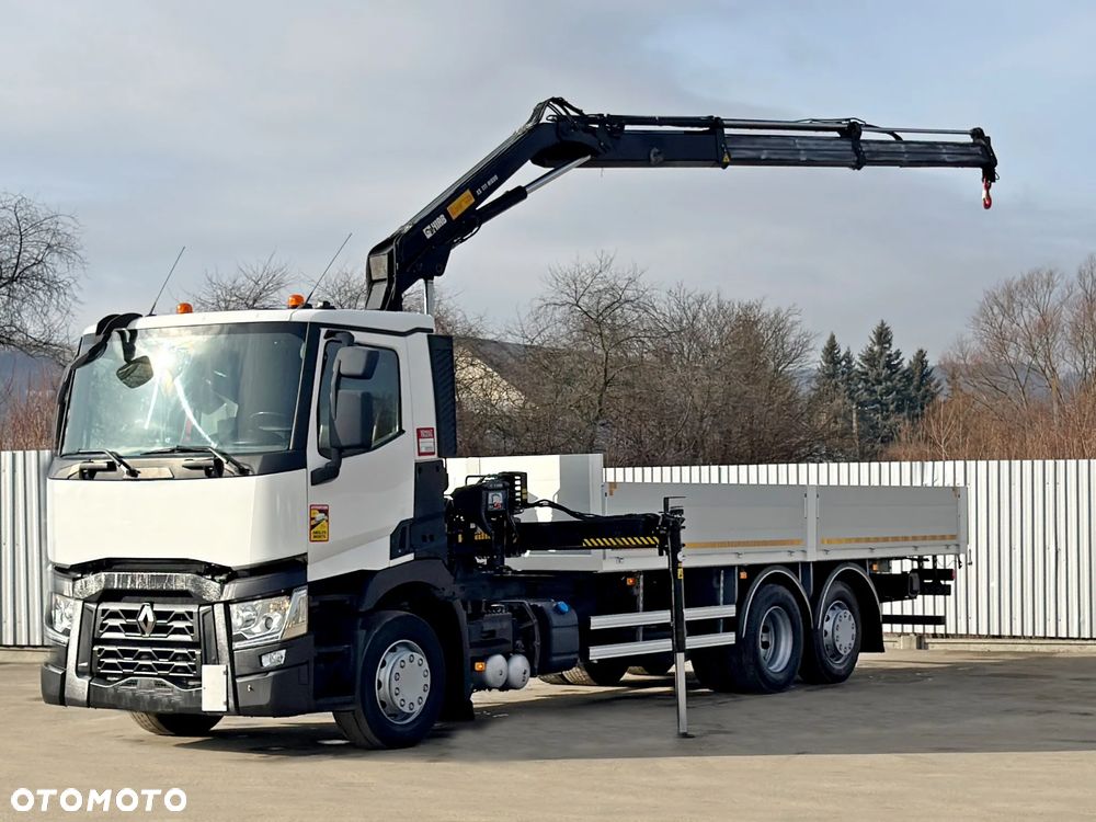 Renault T 380 * SKRZYNIA 6,80 m * HIAB 111 B - 2 HIDUO + PILOT * STAN BDB - 2