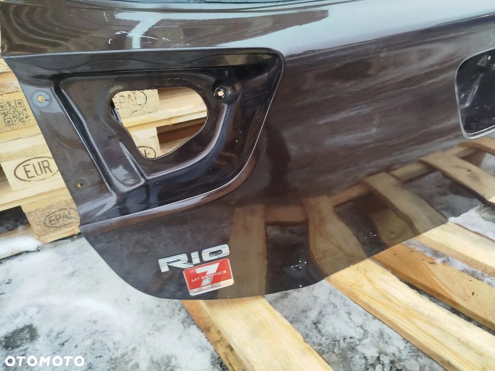 Klapa KIA RIO III pokrywa bagażnika tył/ tylna Mazowieckie Warszawa - 4