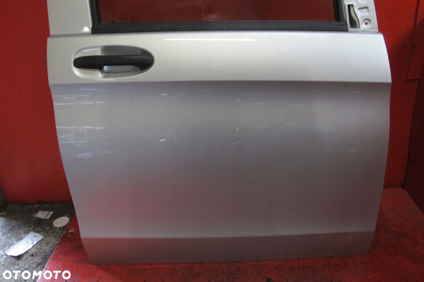 MERCEDES VITO 3 III W447 LIFT 447 SREBRNE DRZWI PRZÓD PRAWE 9744 - 4