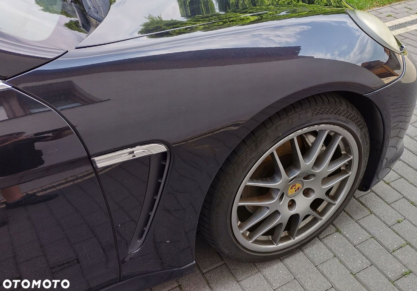 PORSCHE PANAMERA 970 09-13 BŁOTNIK PRAWY PRZEDNI PRAWY PRZÓD C9Z - 6