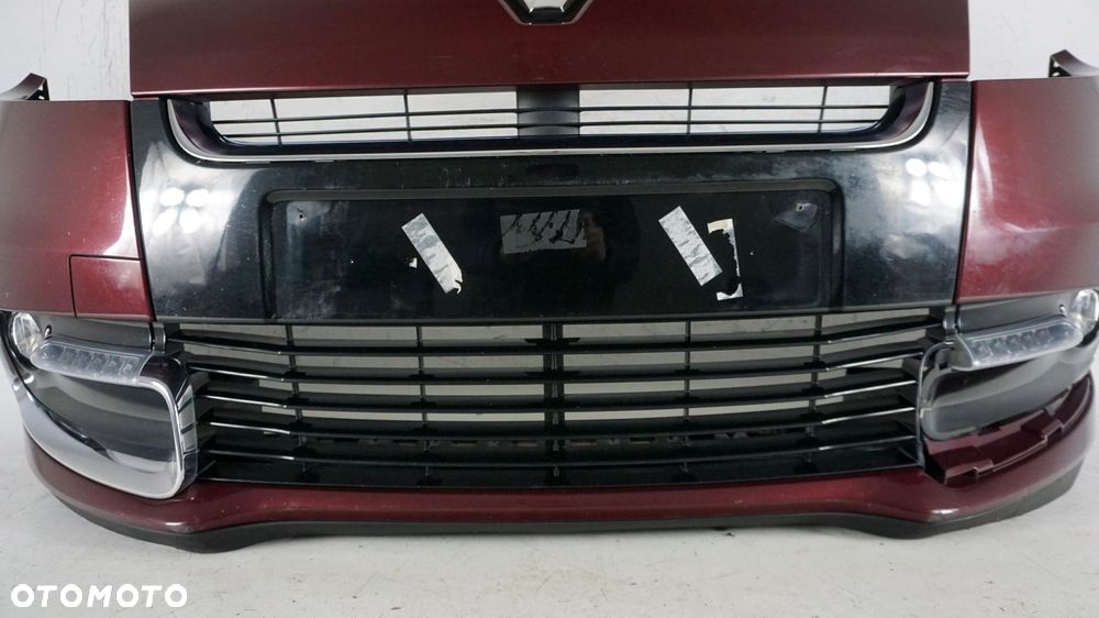 ZDERZAK PRZÓD PRZEDNI RENAULT SCENIC 3 III LIFT TENNM 12-13 FL LED DRL - 10