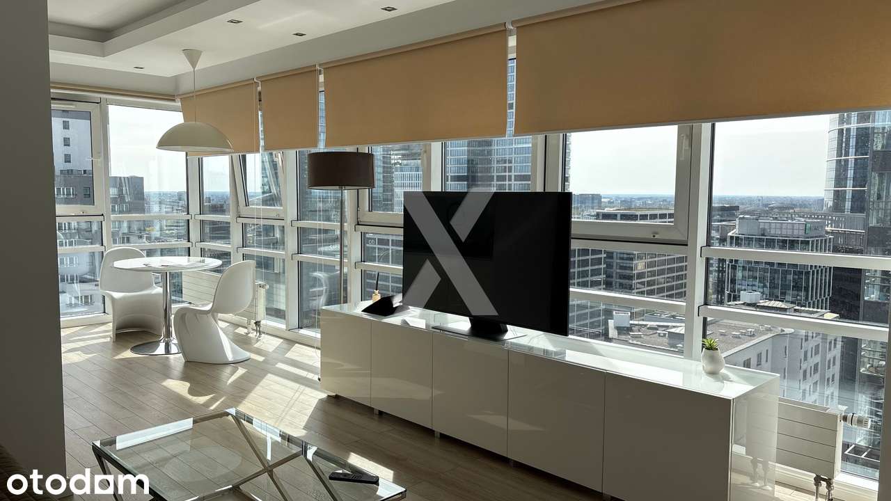 Platinum Towers | 2 pokoje | 50 m2 | Klimatyzacja | Centrum Warszawy