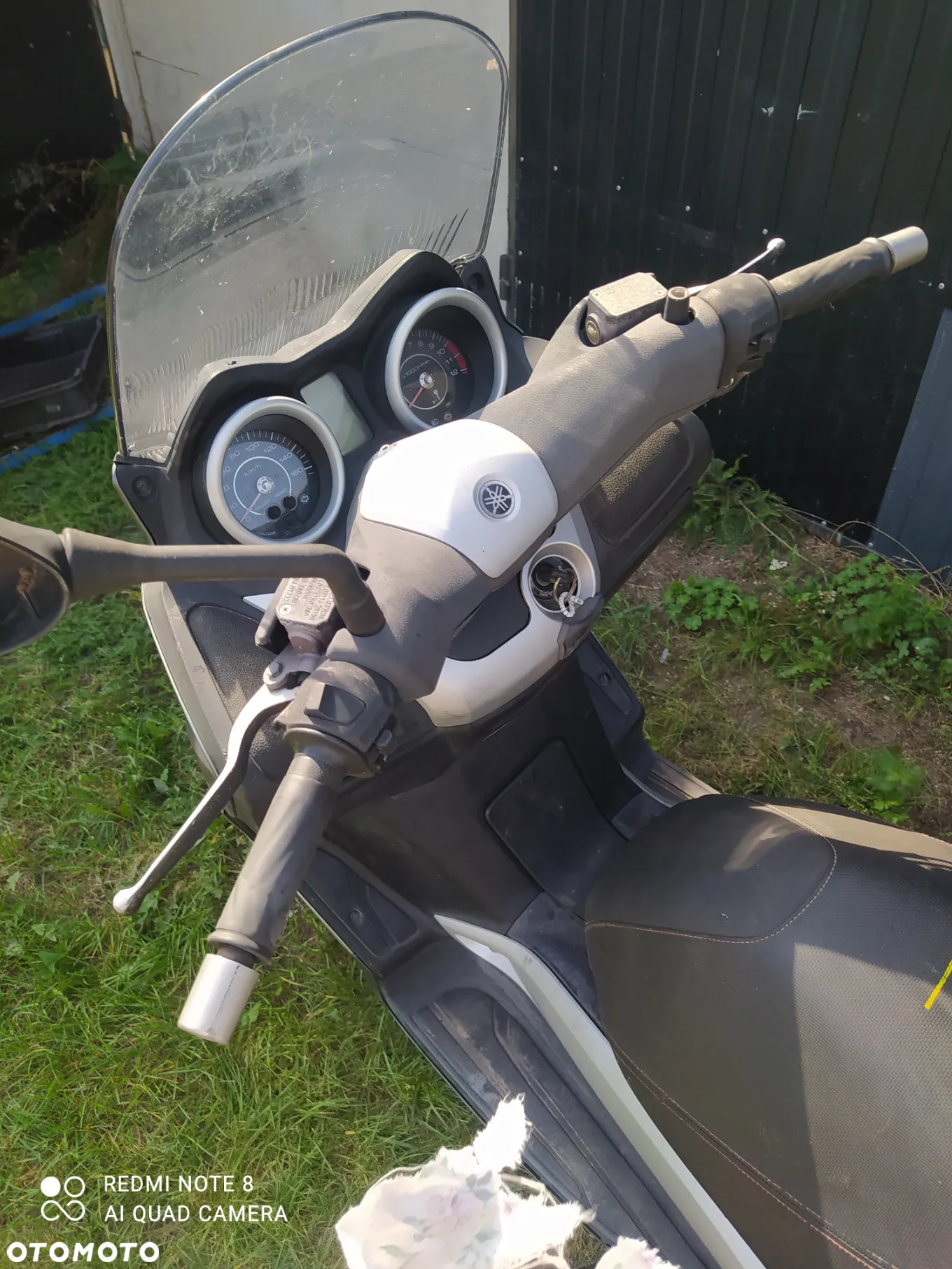YAMAHA Xmax x max 125 12r cały na części silnik lampa lagi czasza nosek kokpit stacyjka klucz zestaw immo - 3