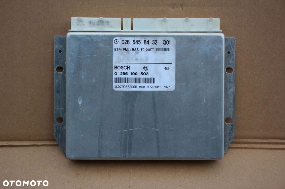 Moduł sterownik komputer ESP Mercedes S-klasa w220 0285458432 - 1