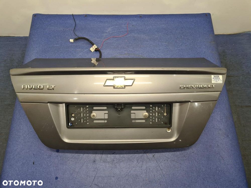 CHEVROLET AVEO T250 SEDAN TYLNA KLAPA BAGAŻNIKA - 2