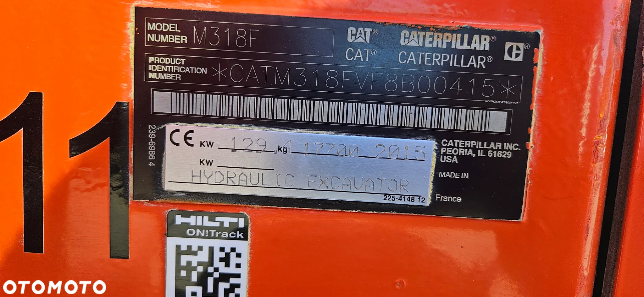 Caterpillar M 318F 2015 r szybka skrzynia z Niemiec Super Stan!!! - 14