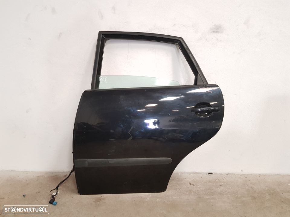PORTA TRASEIRA TRÁS ESQUERDA SEAT IBIZA 6L FECHO ELEVADOR MOTOR PUXADOR VIDRO - 1