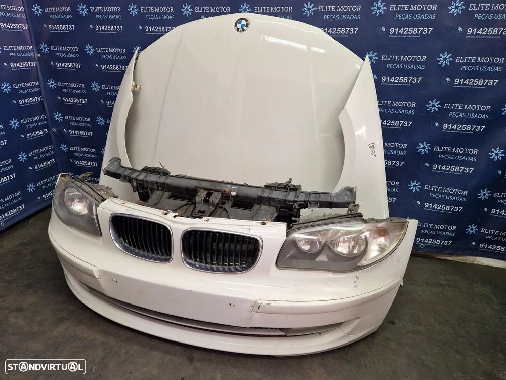 Frente completa usada BMW SERIE 1 LCI E87 E81 118D capot parachoques oticas guardalamas - 1