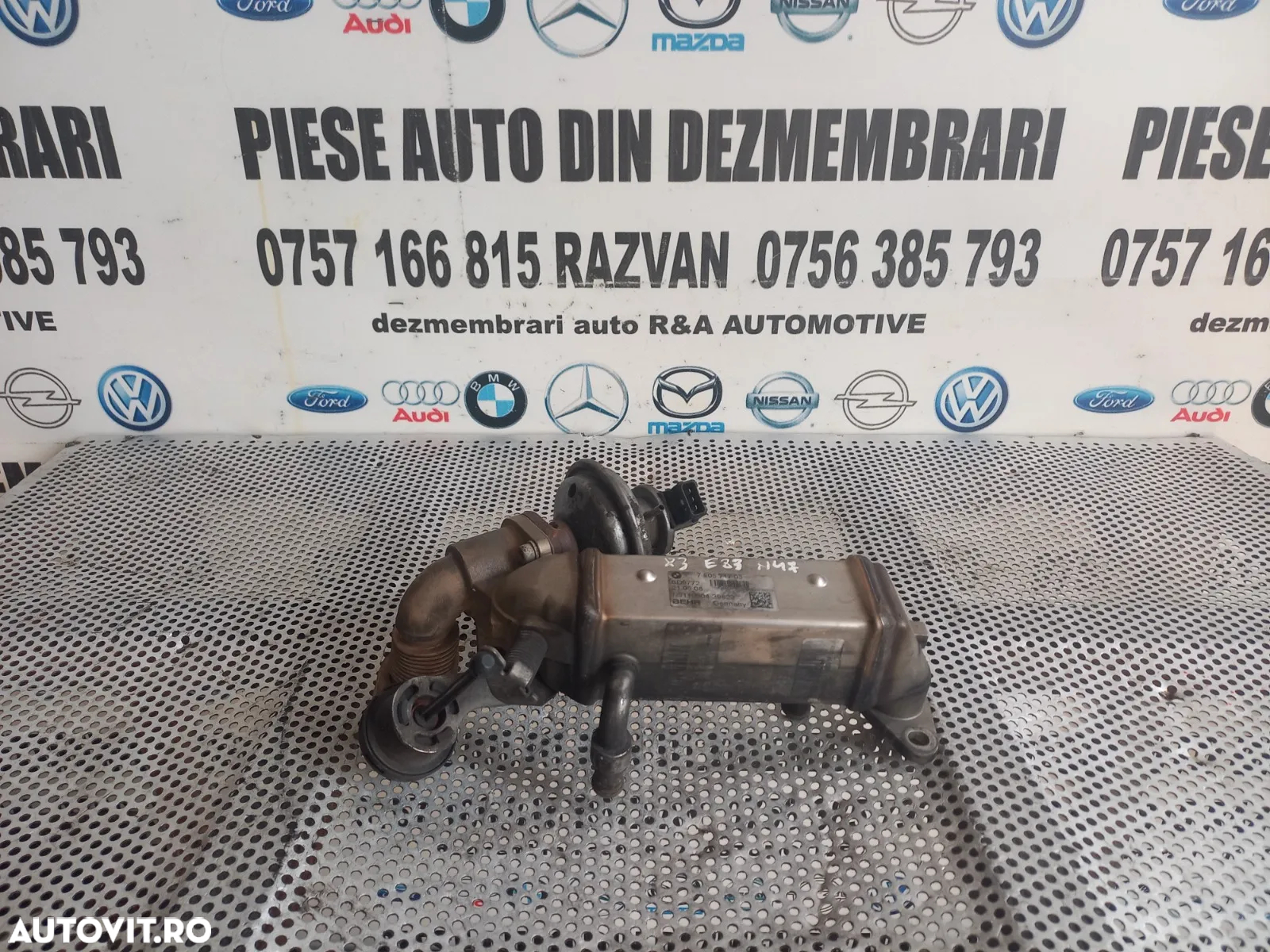 Supapa Valva Egr Racitor Gaze Egr Bmw X3 E83 X1 E84 2.0 D N47 177 Cai Cod   E90 E91 E87 E60 Etc. De - 2