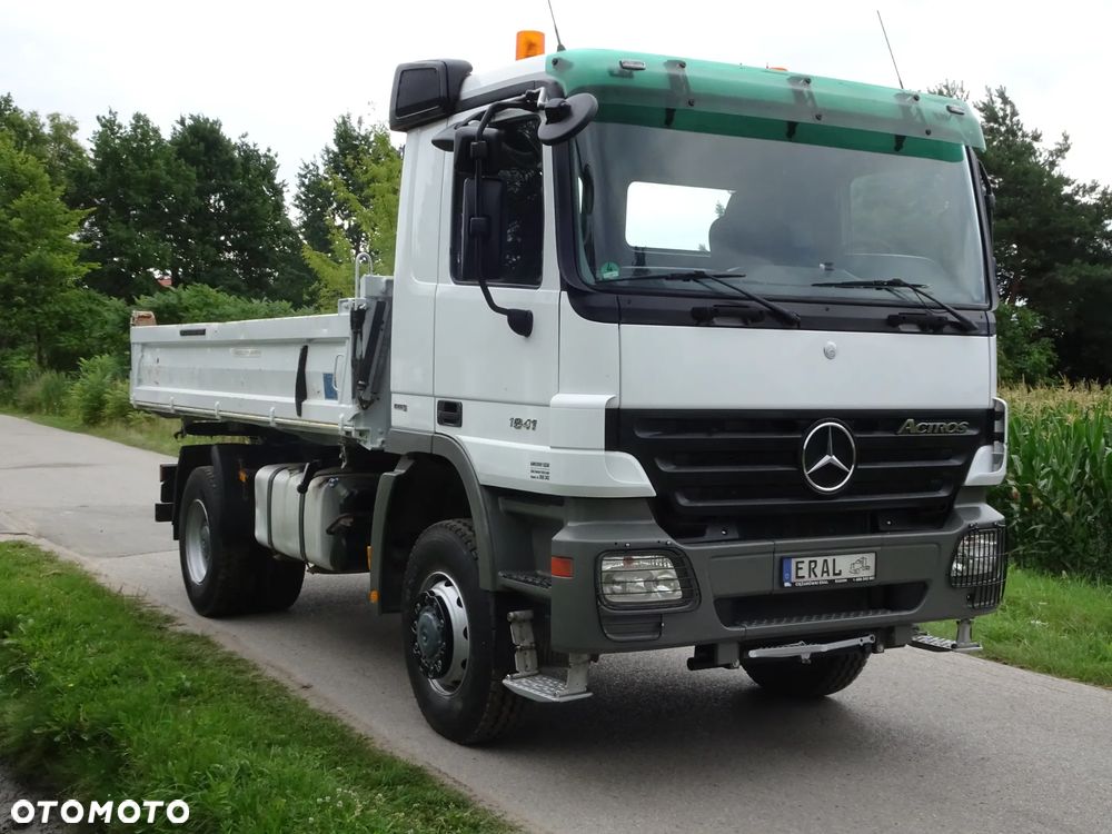 Mercedes-Benz Actros 1841 wywrotka 4x4 kiper Meiller Idealny - 14