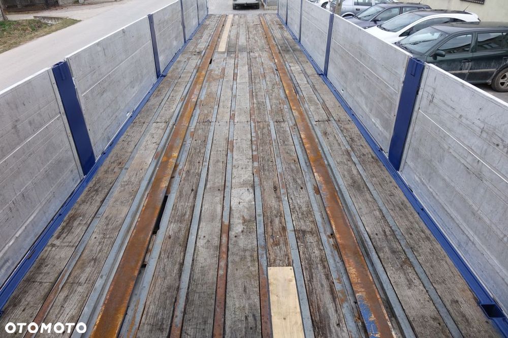 Trailor PLATFORMA / BURTOWA / OSIE SMB / PODŁOGA WZMACNIANA - SZYNA-DESKA - 27