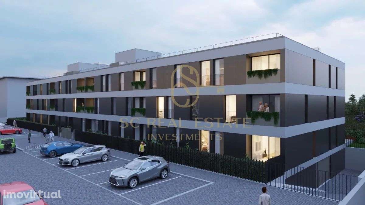 Apartamento T2 com Terraço e jardim, 2 suites em S. Mamede Infesta - Grande imagem: 5/27