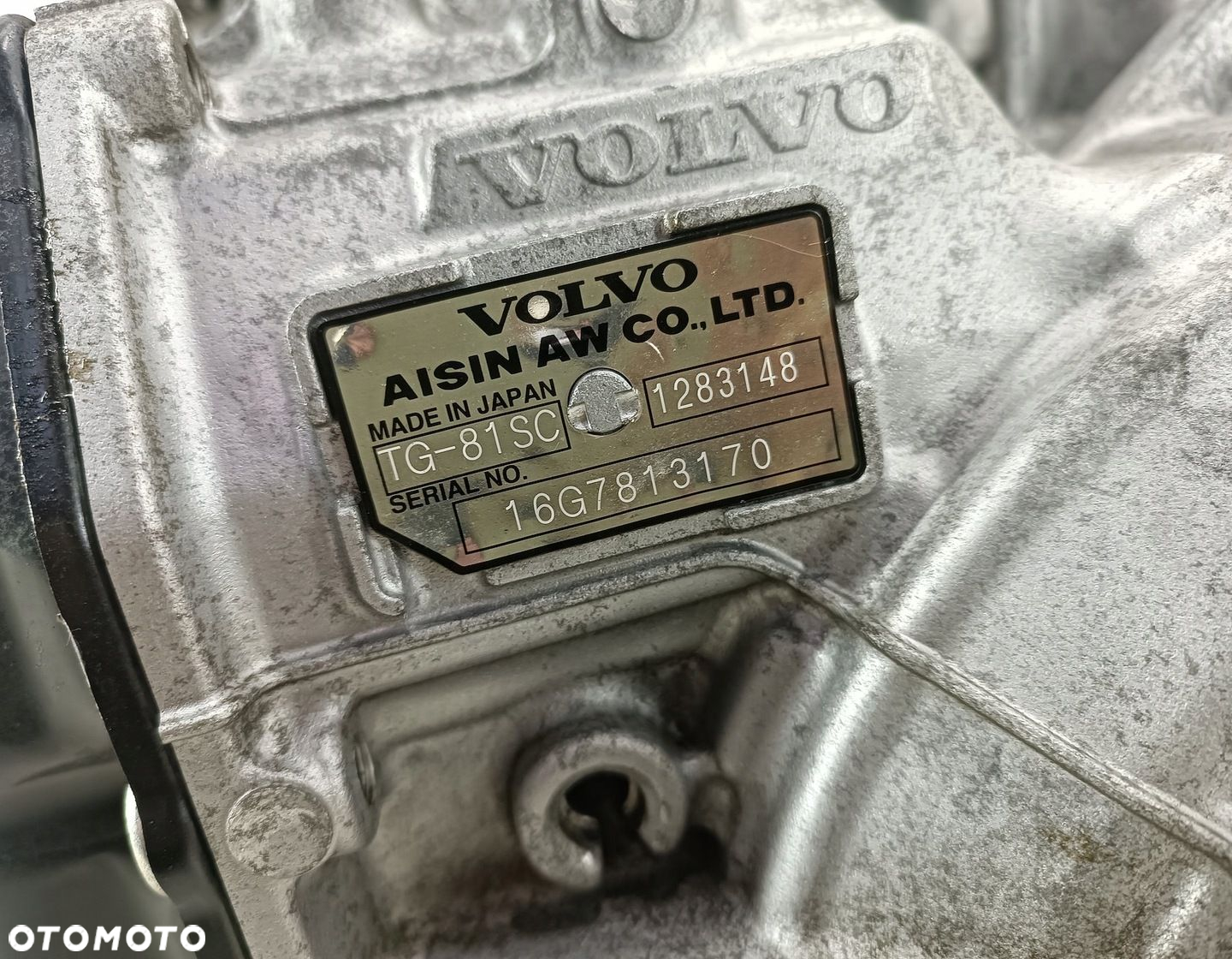 SKRZYNIA BIEGÓW AUTOMATYCZNA VOLVO S60 II V700 III 2.0 D4 TG-81SC - 7