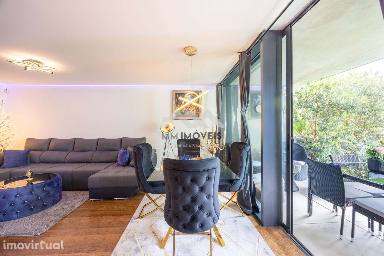 Apartamento T1 | Mafamude | Condomínio Fechado | Terraço | Piscina | C - Grande imagem: 2/33