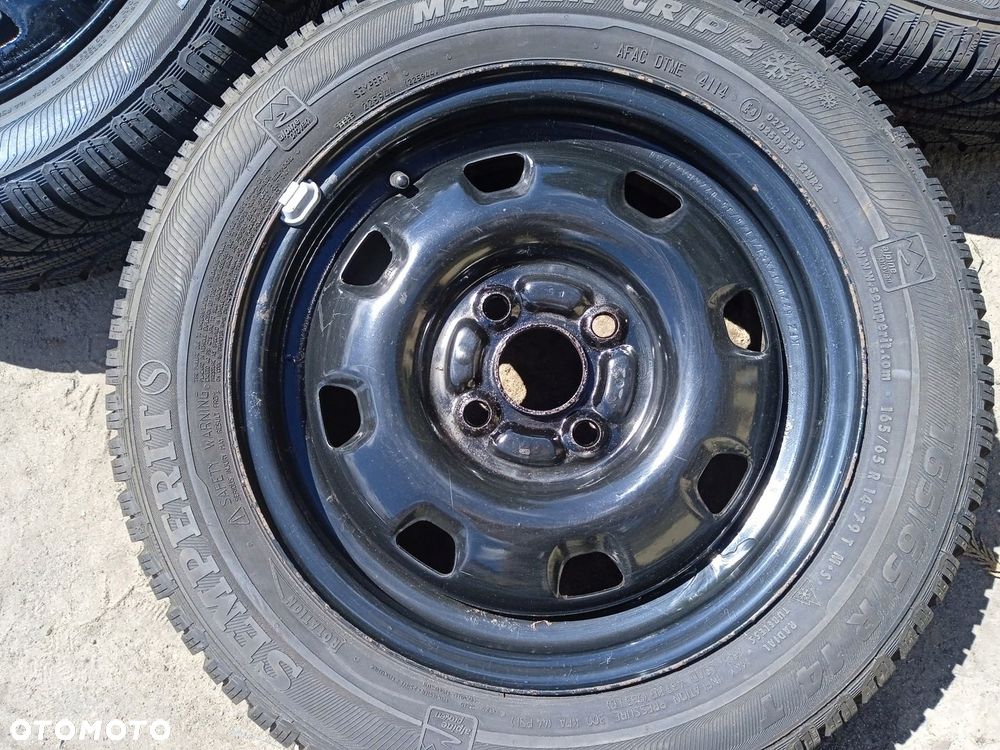 koła zimowe 4x100 Hyundai i10 Kia Picanto opony 165/65 R14 8mm - 4