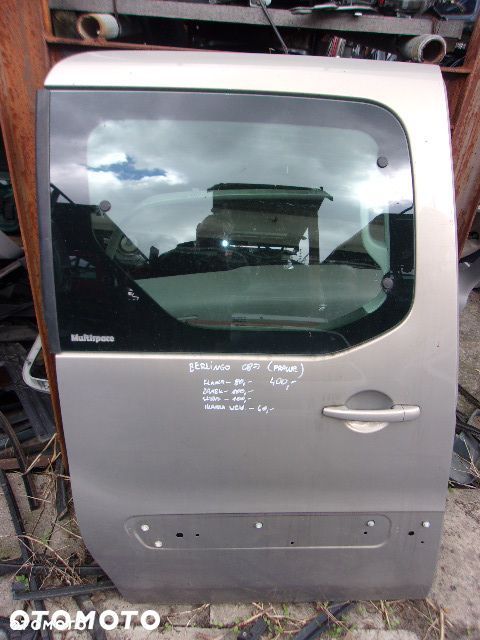 ZAMEK DRZWI SUWANYCH CITROEN BERLINGO 08- PRAWY - 1