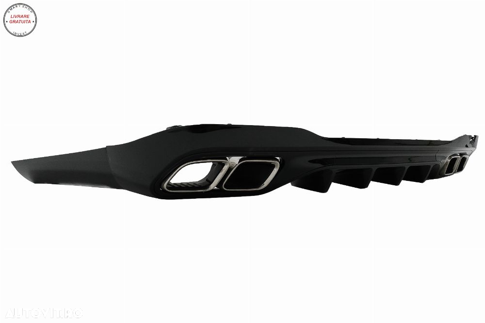 Difuzor pentru bara spate Mercedes C Class W206 S206 Sport Line (2021+) C63 Design- livrare gratuita - 2