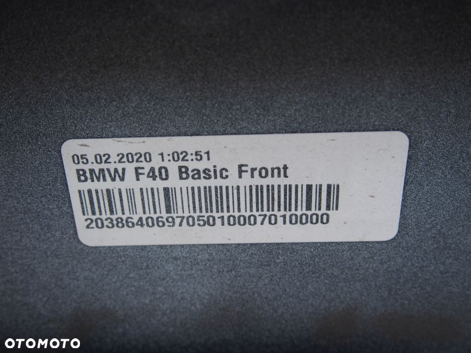 Image BMW I F40 Přední nárazník PDC