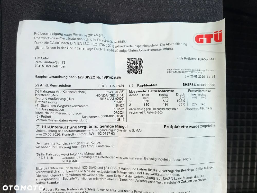 Honda CR-V 2.0i-VTEC 2WD Comfort - 24